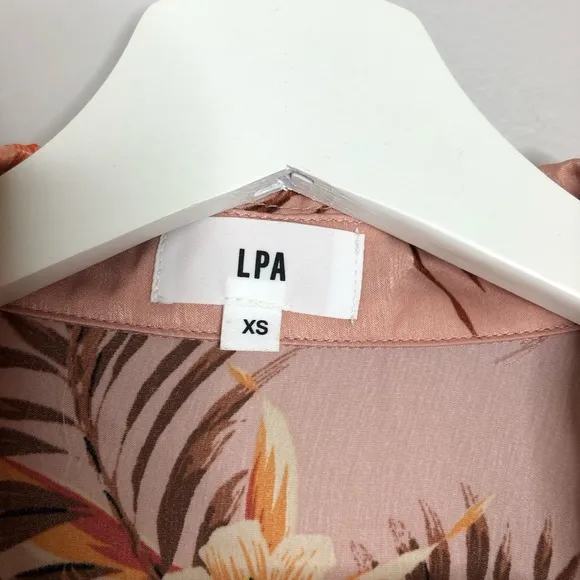 LPA Pio Pink Floral Blazer