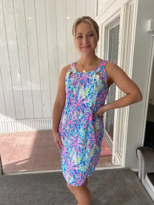 Lulu B Tropical Sleeveless Dress