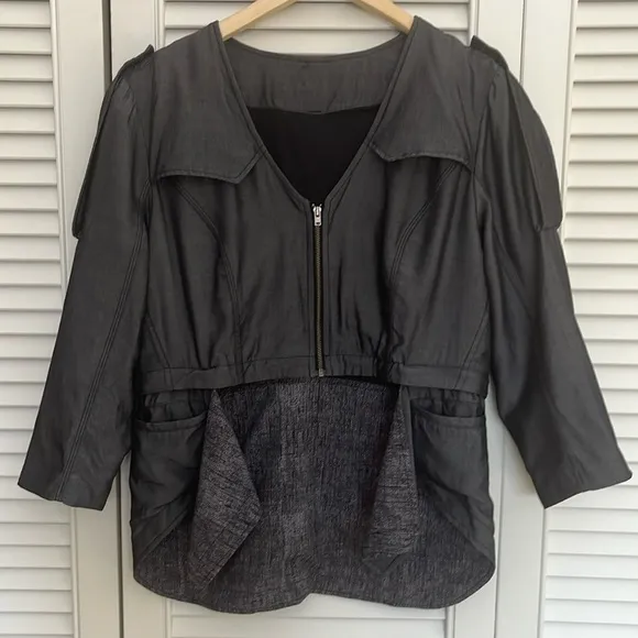 Lululemon‎ Tranquility Jacket Gray Approx. Size 10