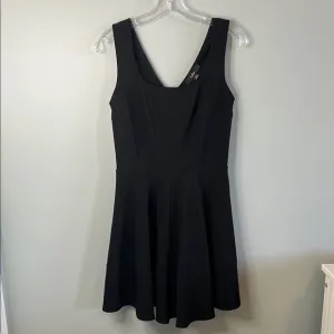 Lulus Black Sleeveless Dress, Size Large
