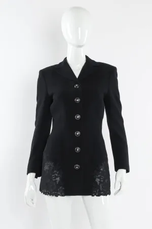 Medusa Lace Blazer Jacket