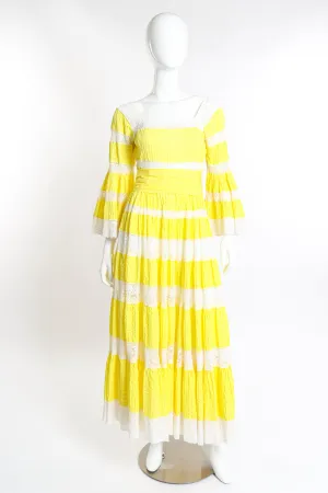Mexican Pintuck Wedding Dress