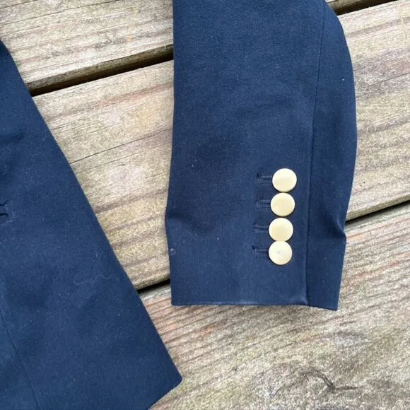 Michael Kors Navy Blue Double Breasted Blazer size 6