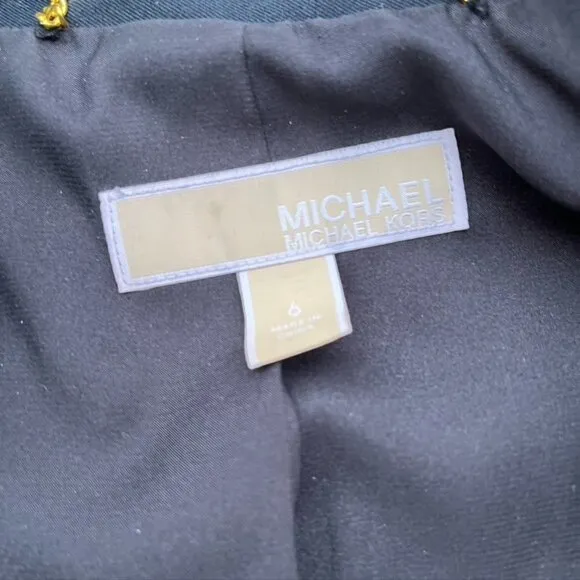 Michael Kors Navy Blue Double Breasted Blazer size 6