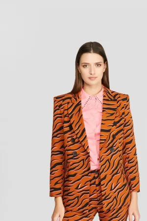 Minueto Orange Tiger Fiona Jacket