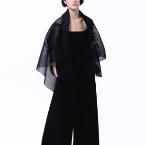 Neoprene Kimono Jacket - Black
