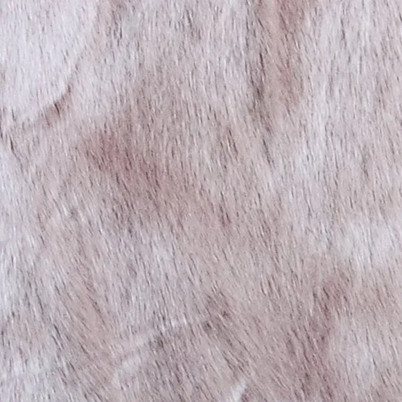 NEW! A New Day Smokey Pink Purple Rose Blush Faux Fur Coat.  US Size XXL. NWT