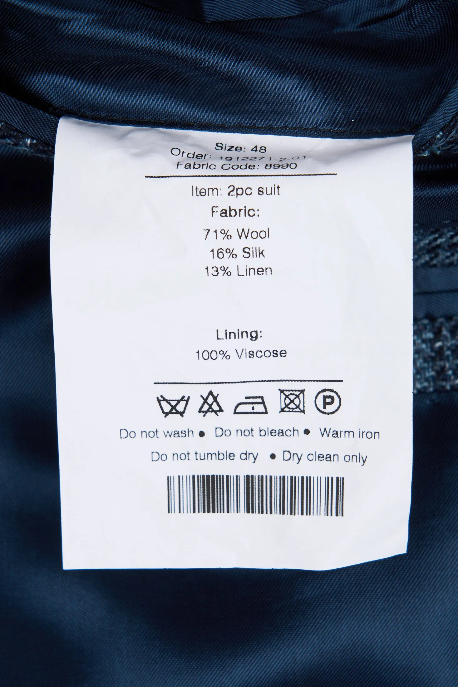 New SUITREVIEW Elmhurst Slate Blue Glen Check Wool, Silk, Linen Loro Piana Suit - All Sizes and Separates Made to Order!