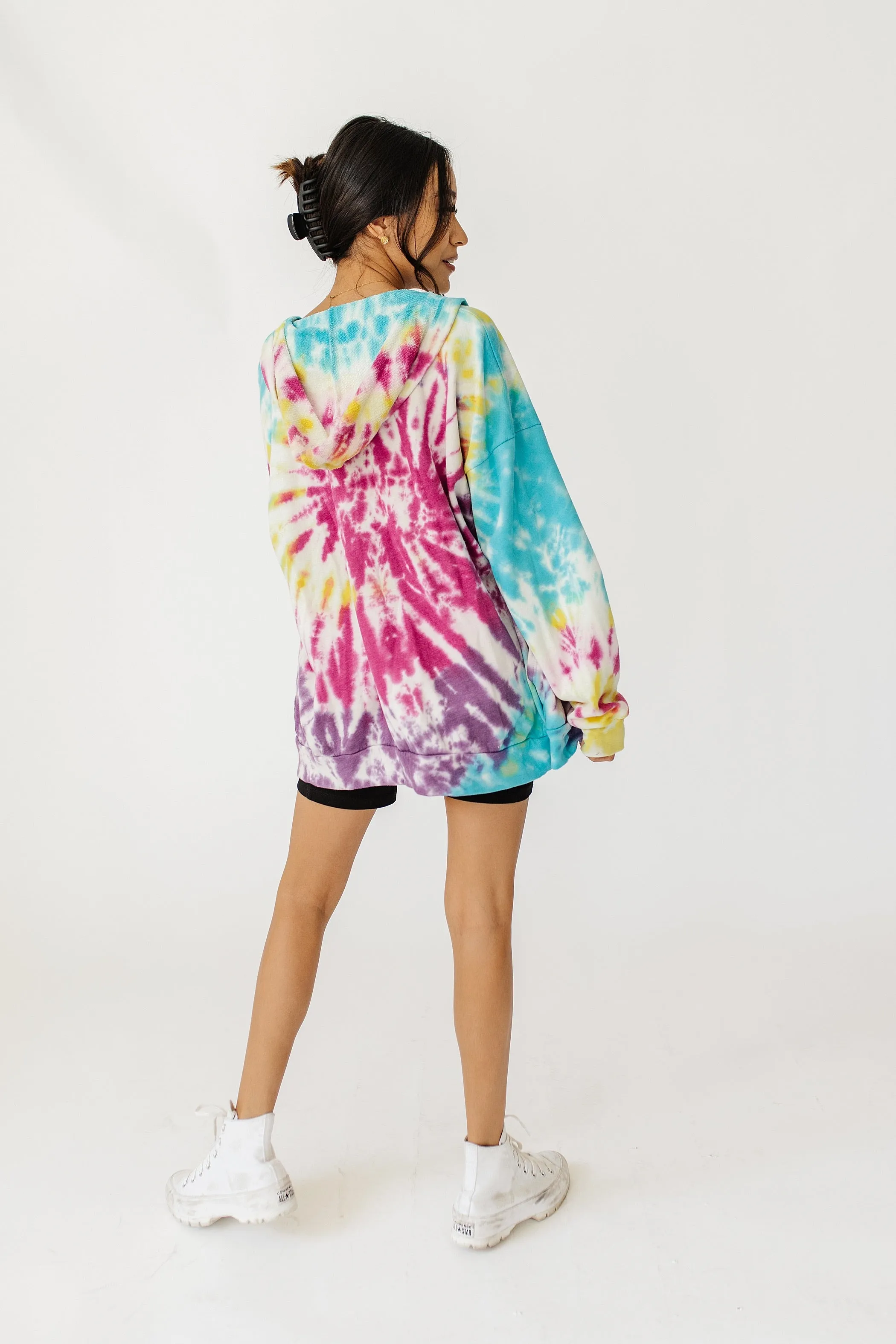 New Yorker Tie Dye Hoodie