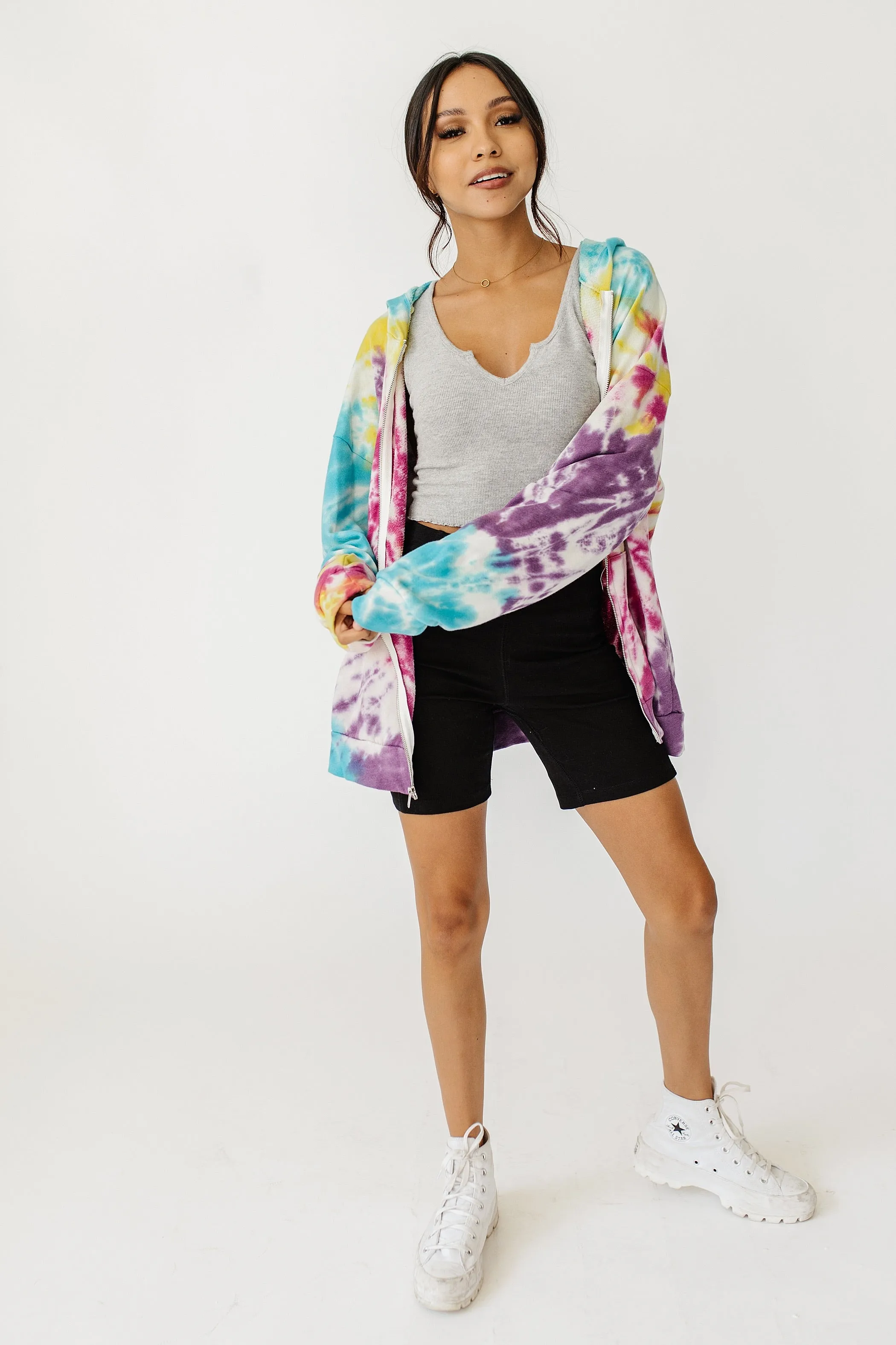 New Yorker Tie Dye Hoodie