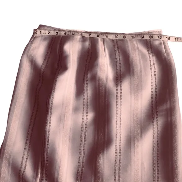 Norton McNaughton 3 piece women’s lilac light purple striped skirt suit Size 12P