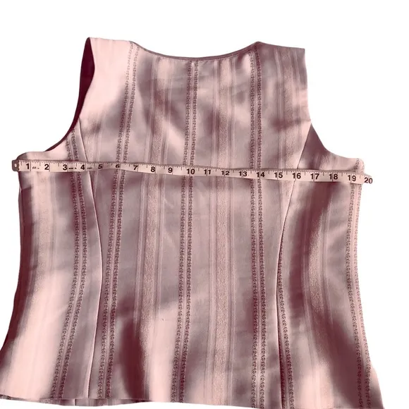 Norton McNaughton 3 piece women’s lilac light purple striped skirt suit Size 12P