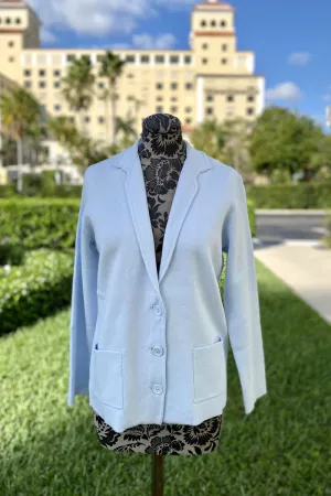 Notch Collar Blazer in Rain
