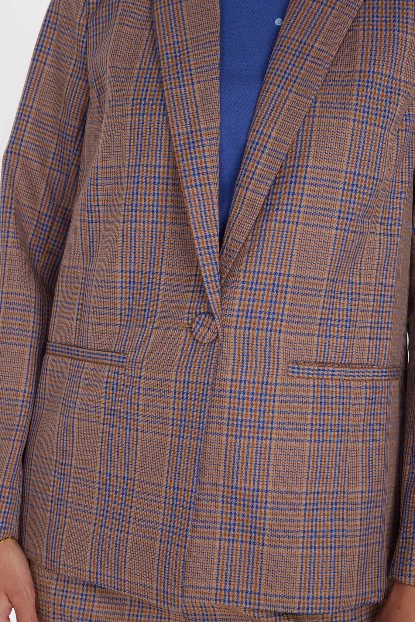 NUGERDA BLAZER W/O RUFFLE COLLAR - Tuscany