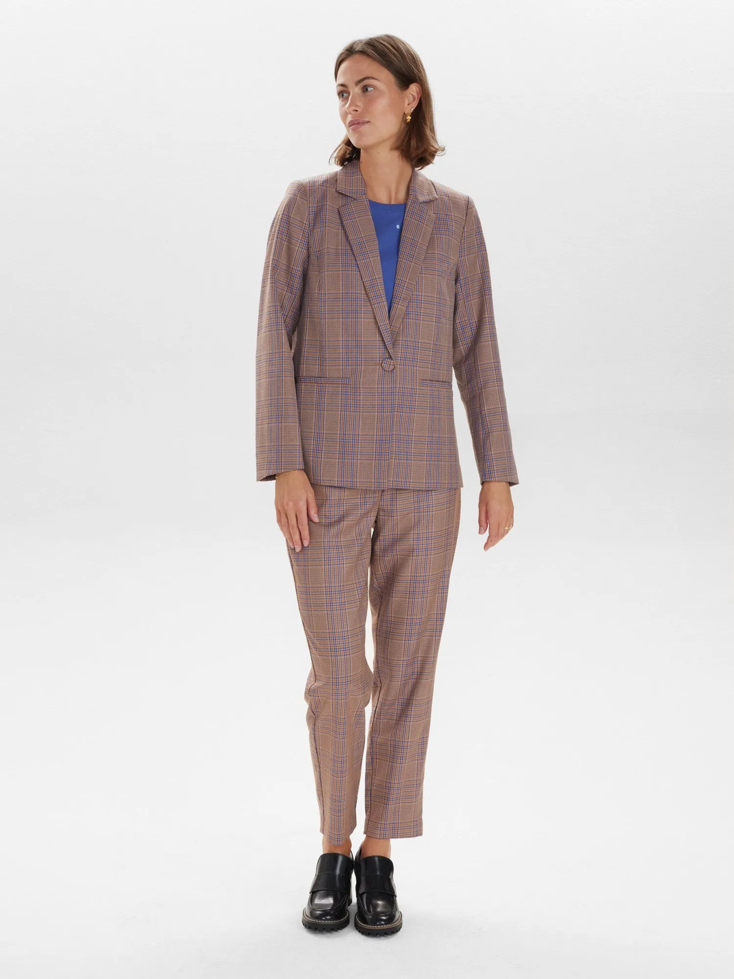 NUGERDA BLAZER W/O RUFFLE COLLAR - Tuscany