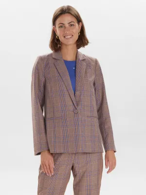 NUGERDA BLAZER W/O RUFFLE COLLAR - Tuscany