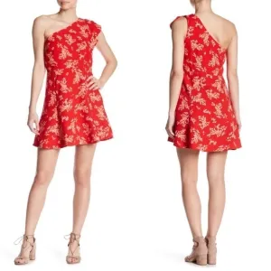 NWT 19 Cooper One Shoulder Fit and Flare Dress C49