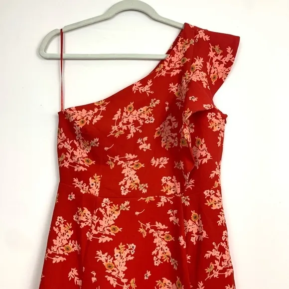 NWT 19 Cooper One Shoulder Fit and Flare Dress C49