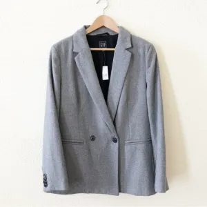 NWT GAP Houndstooth Double Breasted Blazer 16