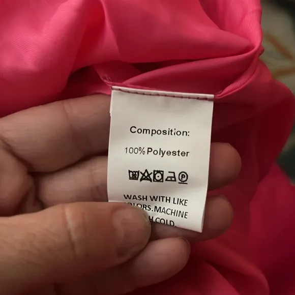 NWT SOLADO Hot Pink Jacket Balloon Sleeve Small