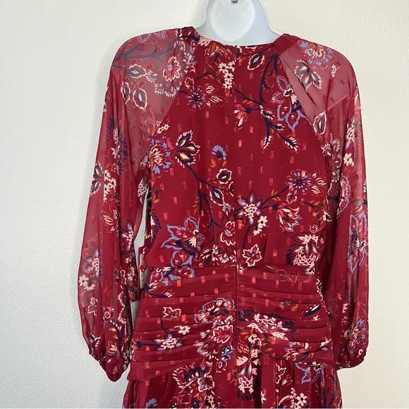 NWT Vince Camuto Women’s Fit and Flare Long Sleeve Dress Size 0