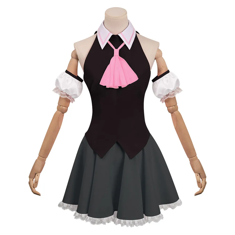 Oshi No Ko My Idol's Child Hoshino Ai Cosplay Costume Black Dress Outfits Halloween Carnival Suit
