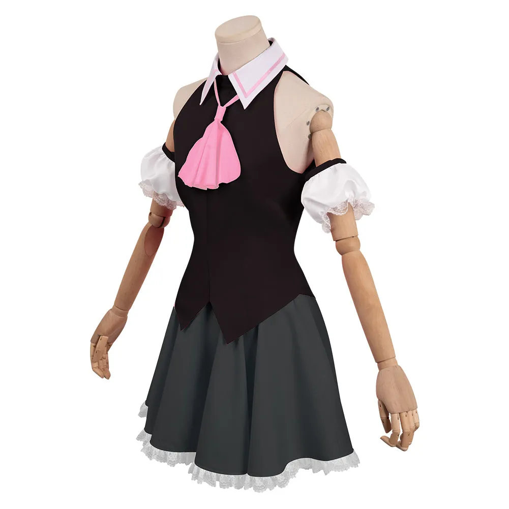 Oshi No Ko My Idol's Child Hoshino Ai Cosplay Costume Black Dress Outfits Halloween Carnival Suit