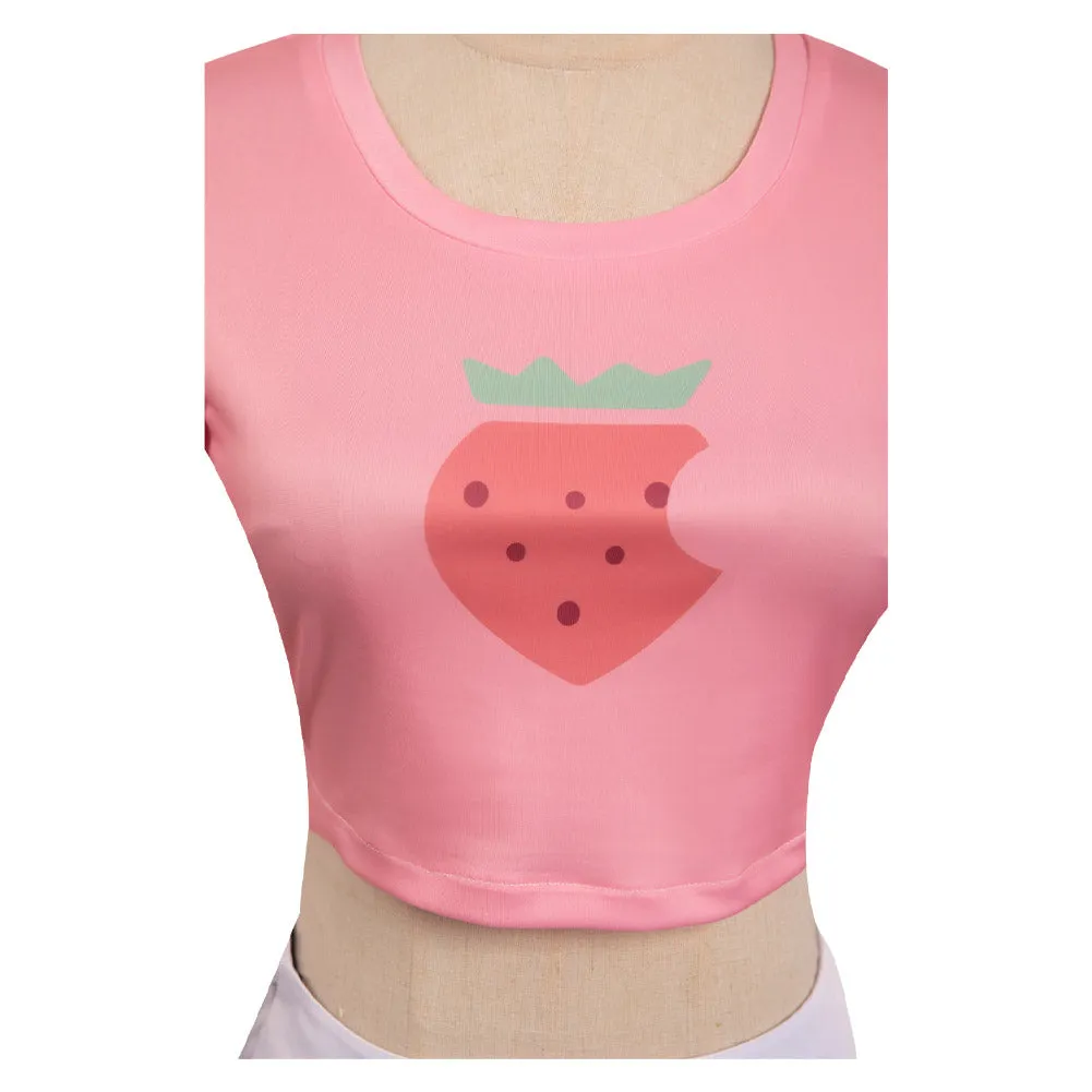Oshi no Ko My Idol's Child Hoshino Rubii Pink Strawberry Cosplay Costume Halloween Carnival Suit