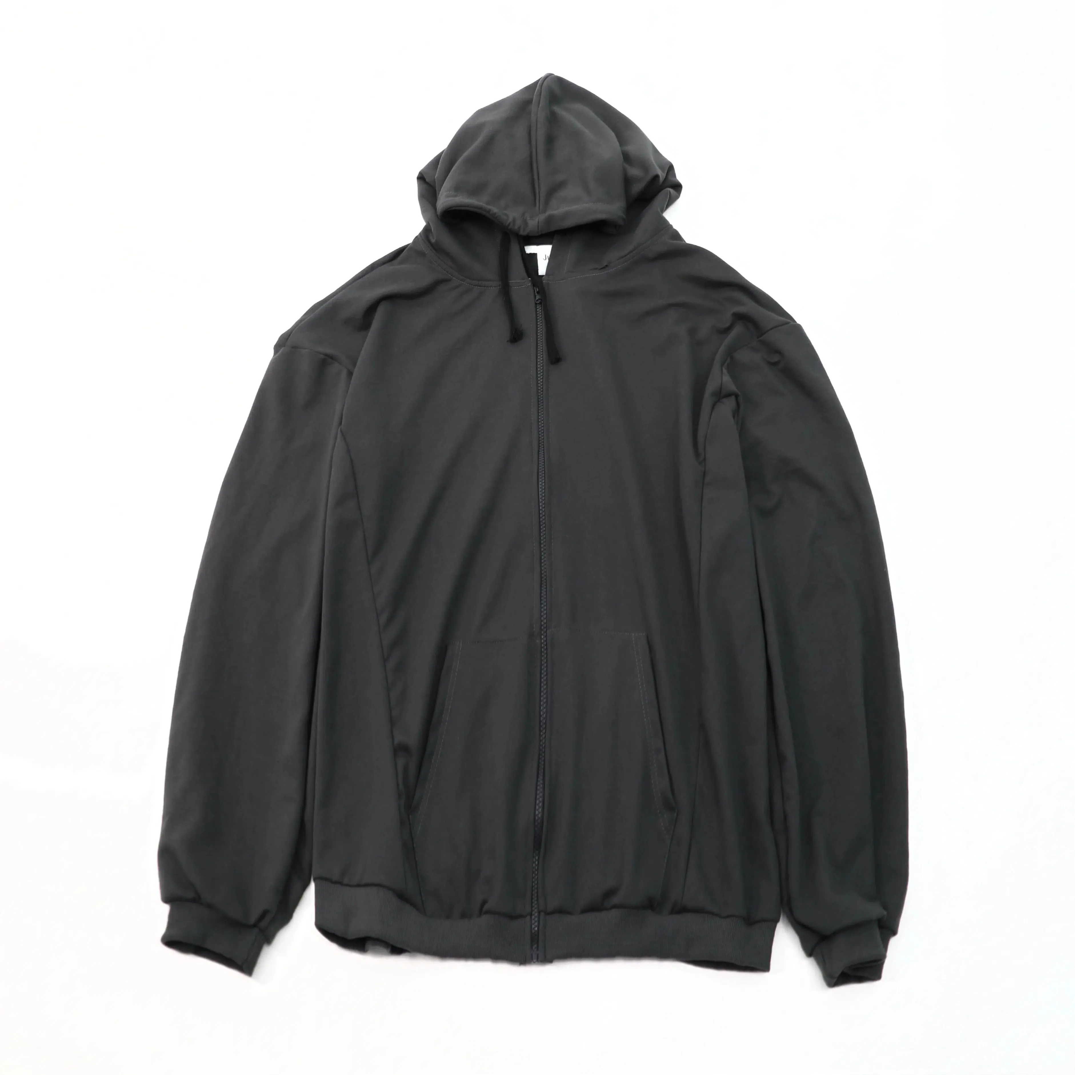 Oversized Booded Sweatshirt Jacket