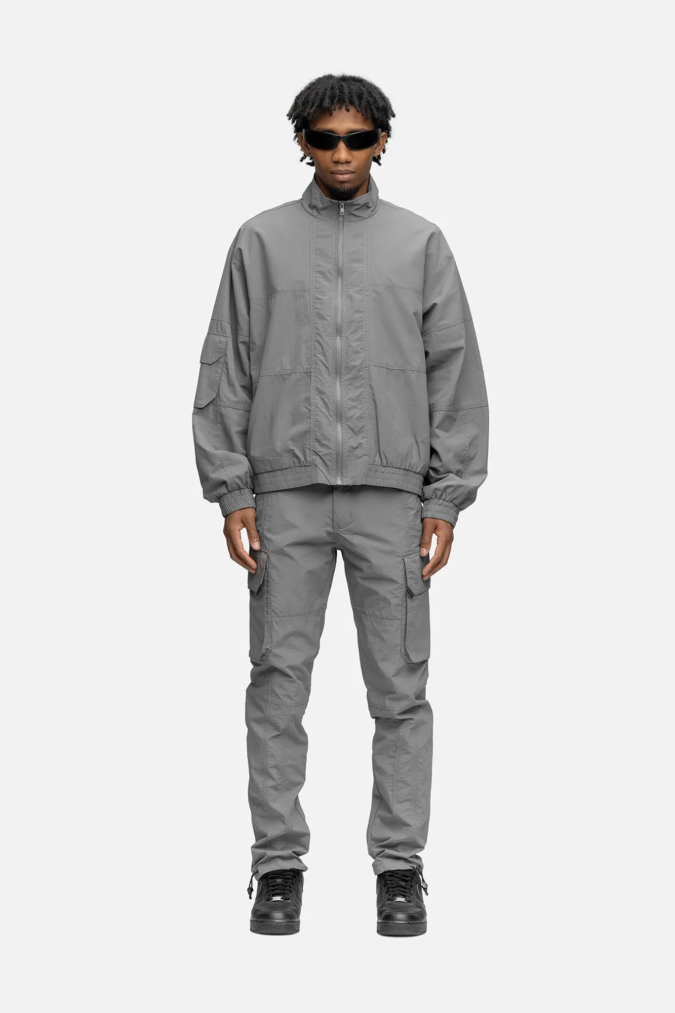 OVERSIZED JACKET GREY