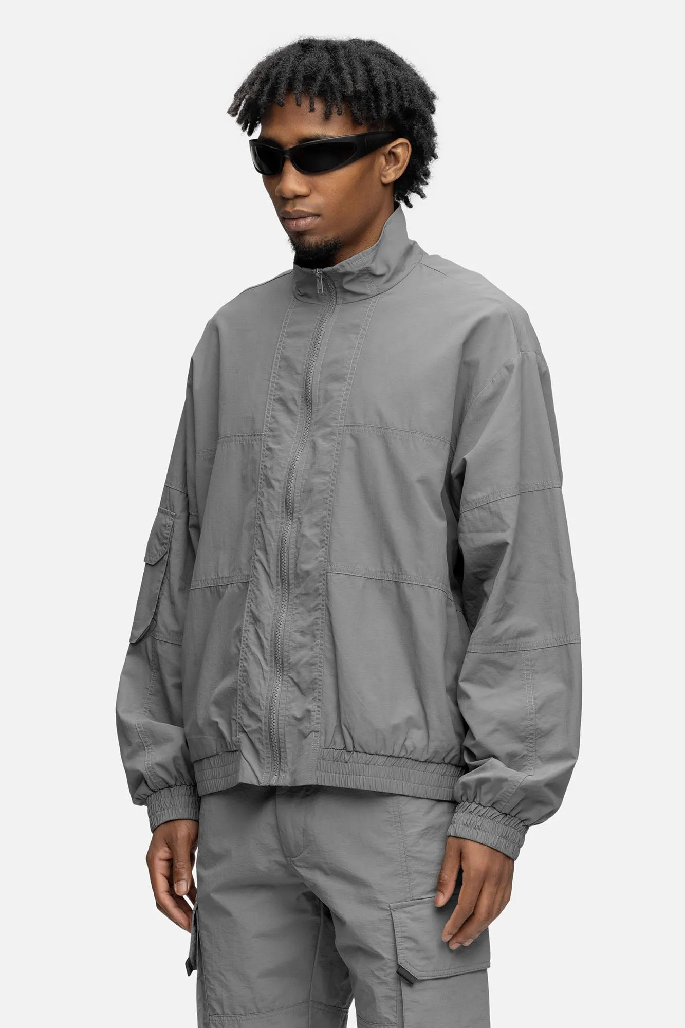 OVERSIZED JACKET GREY