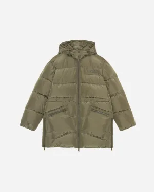 Oversized Puffer Midi Jacket - Kalamata