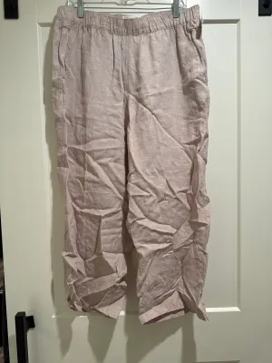 Pants Linen By Cynthia Rowley In Tan, Size: Xl