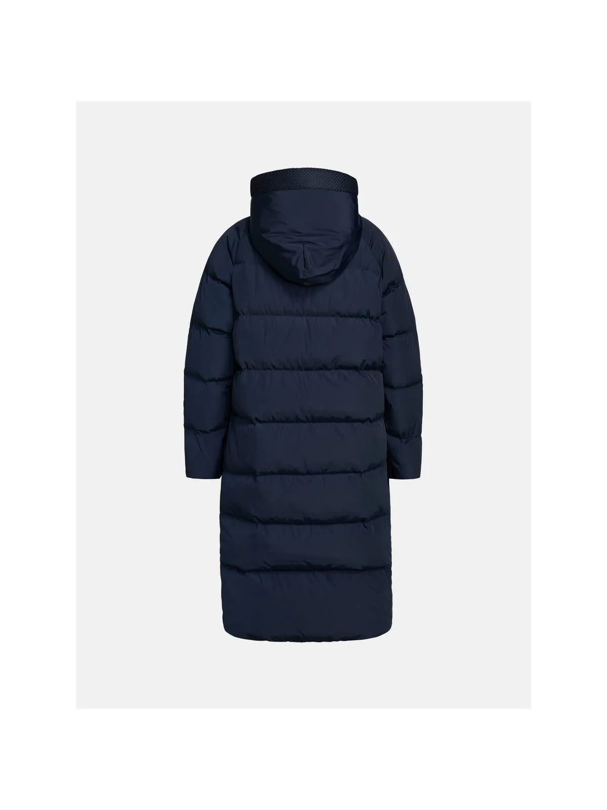 Płaszcz puchowy damski Peak Performance W STELLA COAT granatowy