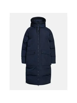 Płaszcz puchowy damski Peak Performance W STELLA COAT granatowy