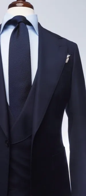 Perfect Blue Peak Suit