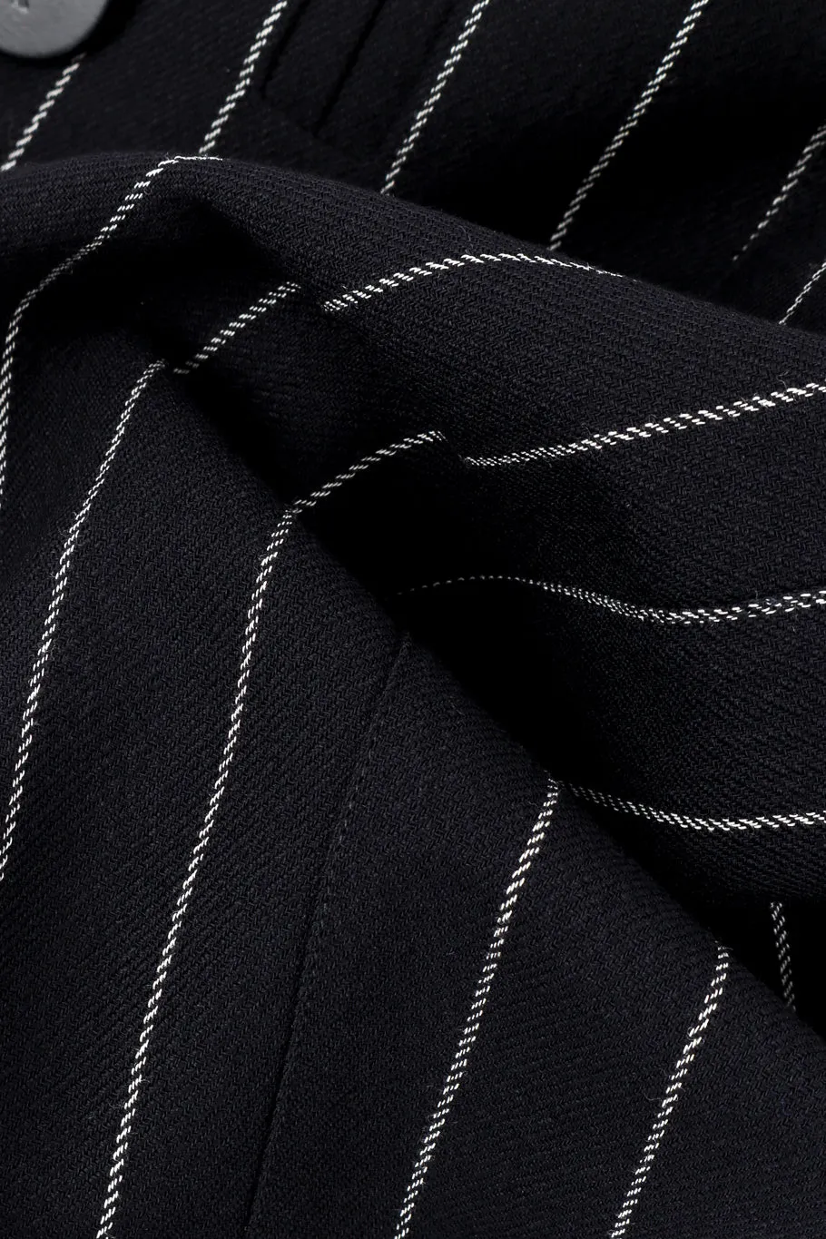 Pinstripe Double Breasted Blazer Dress