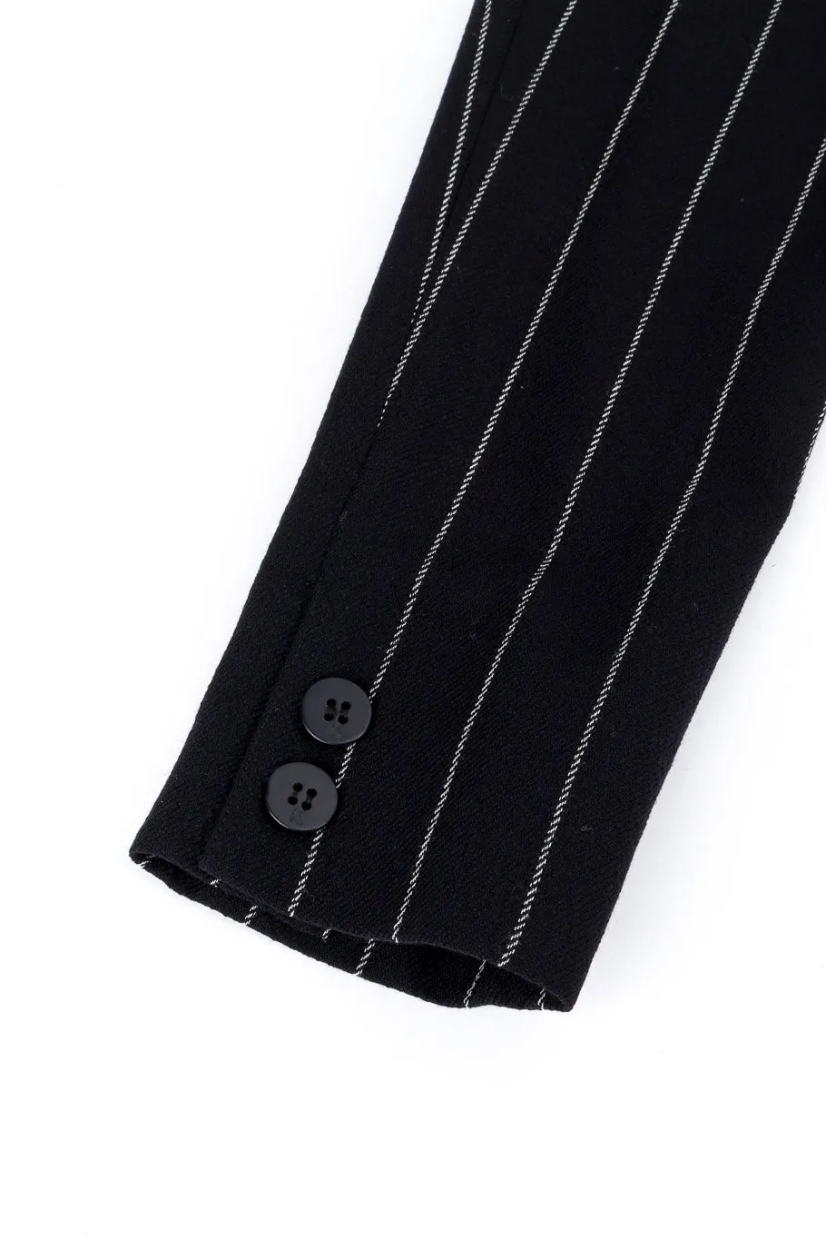 Pinstripe Double Breasted Blazer Dress