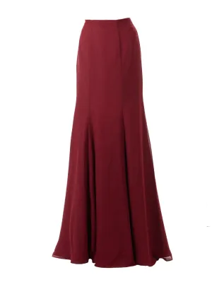 Poly USA SK24 Full Length Chiffon Skirt