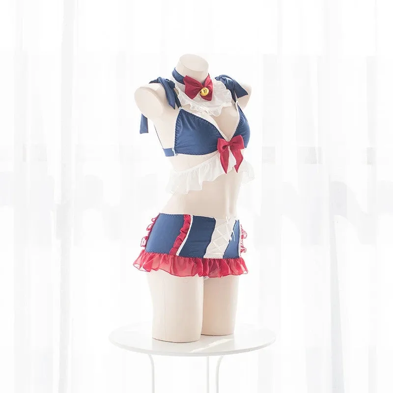 "CUTE BOW TIE RABBIT" MAID SUIT Y042115