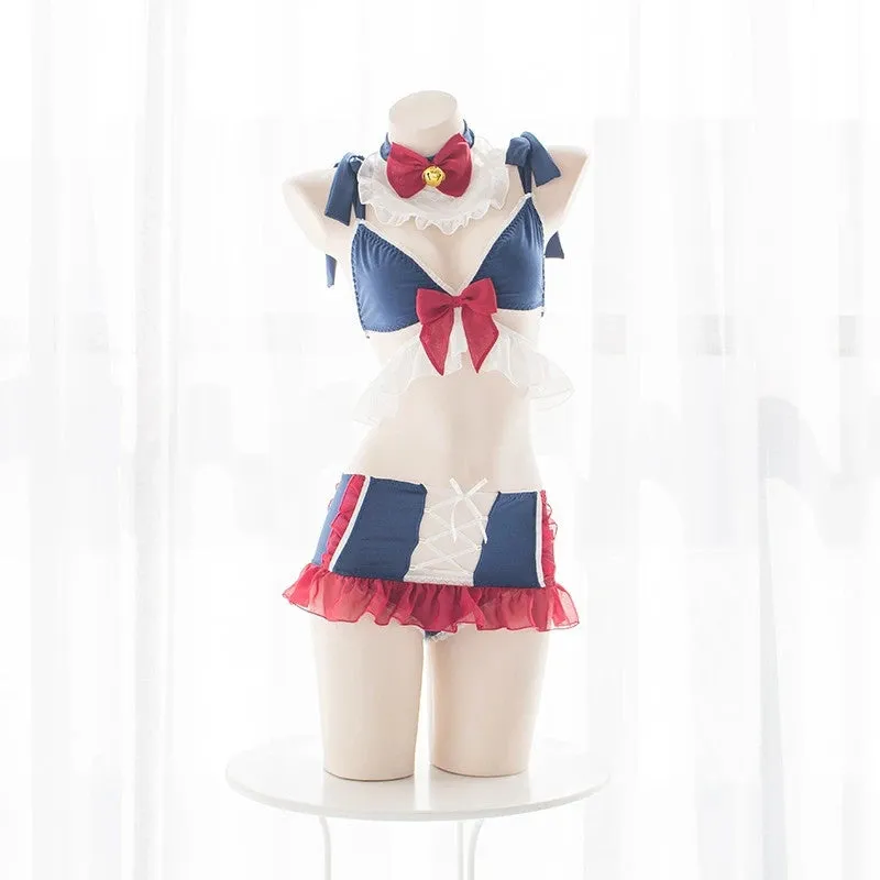 "CUTE BOW TIE RABBIT" MAID SUIT Y042115