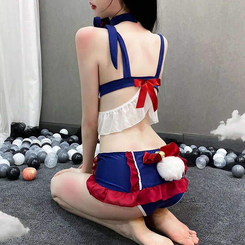 "CUTE BOW TIE RABBIT" MAID SUIT Y042115
