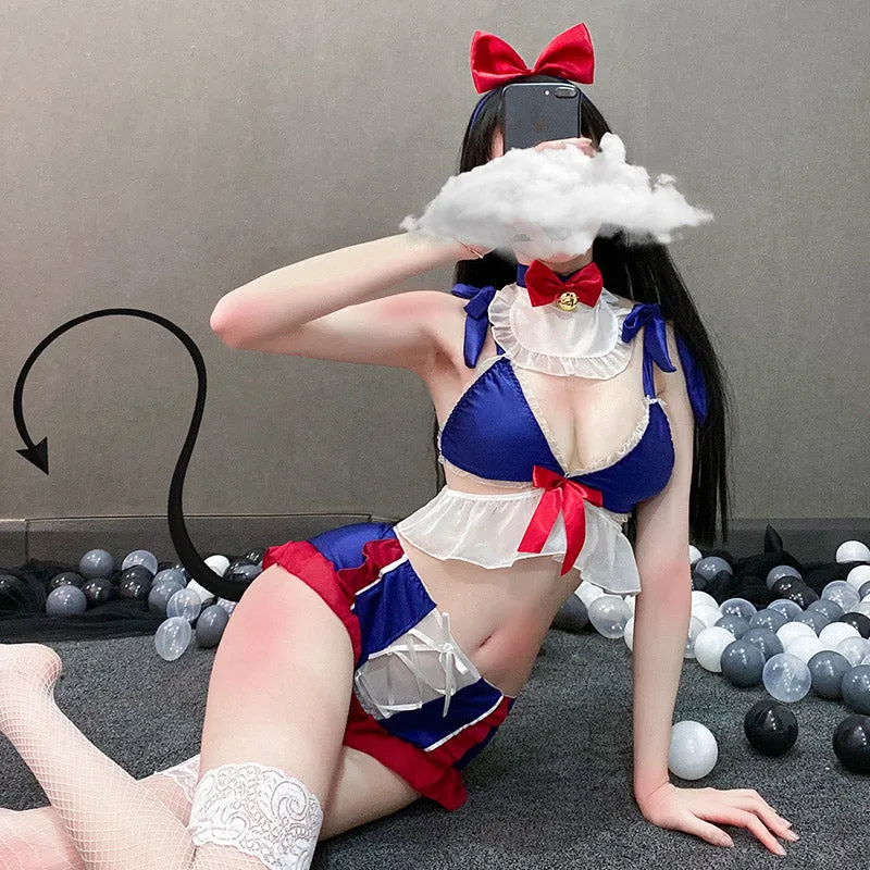 "CUTE BOW TIE RABBIT" MAID SUIT Y042115