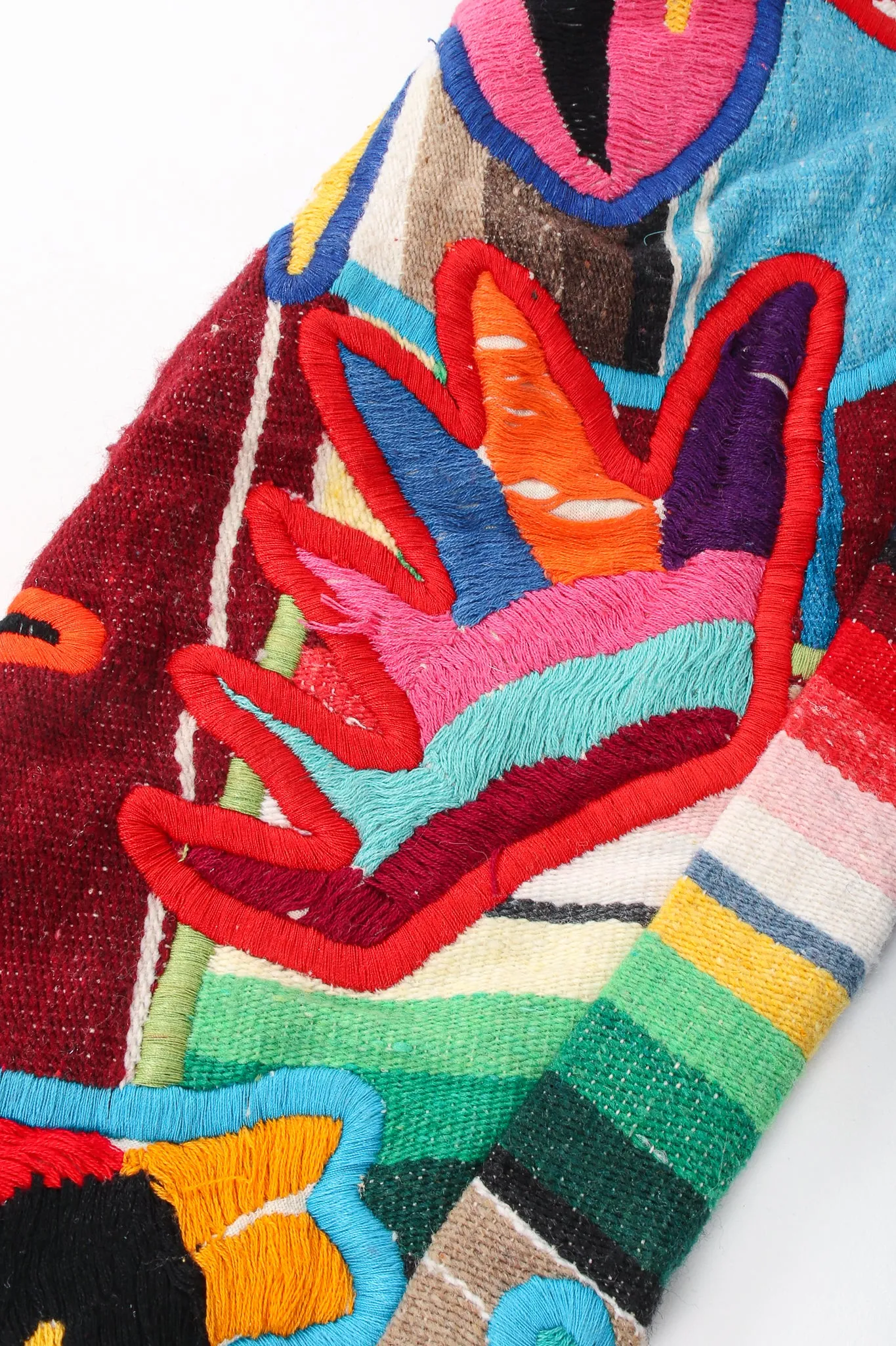 Rainbow Desert Animal Cropped Jacket