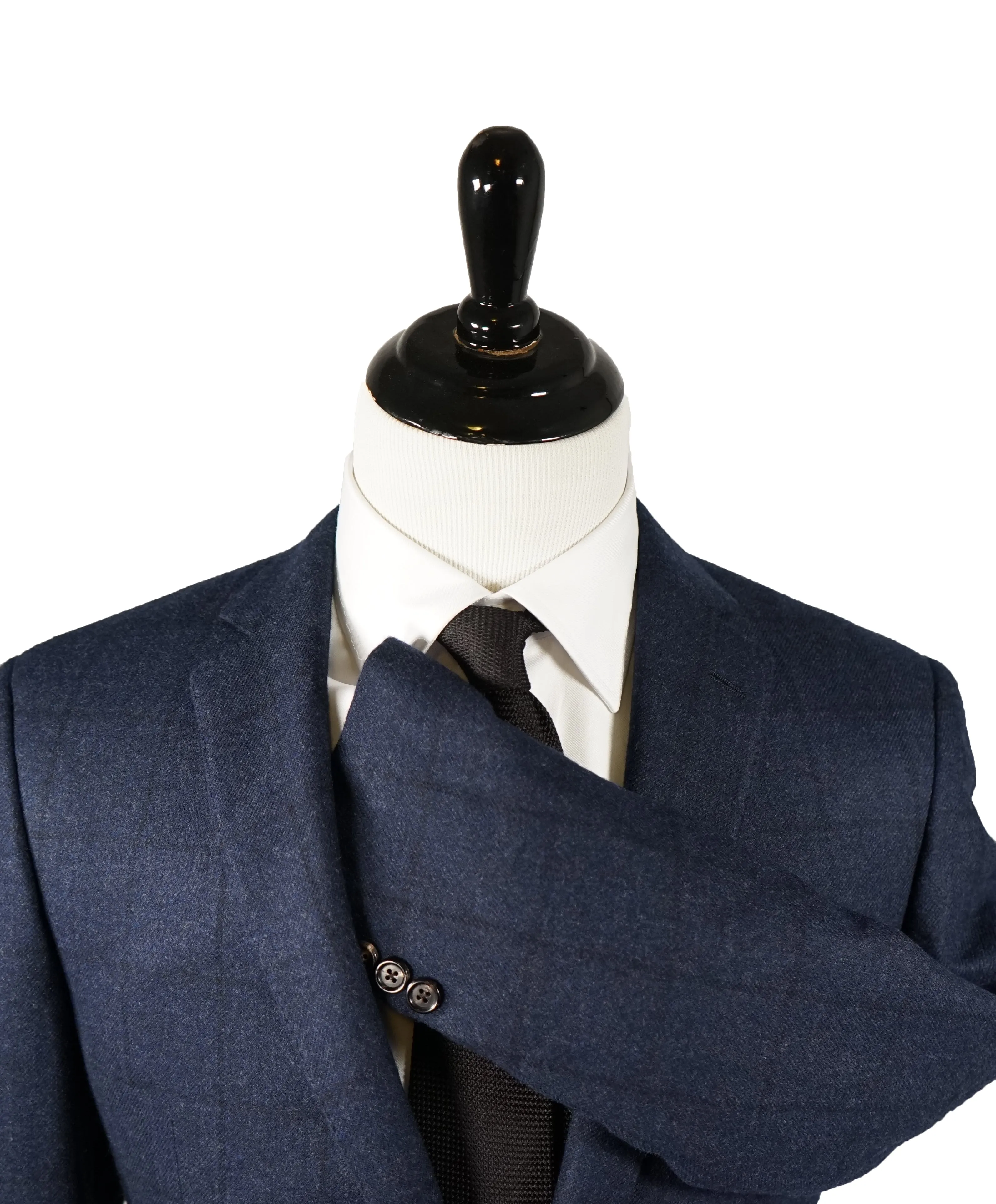RALPH LAUREN BLACK LABEL - 2-Button Plaid Cashmere Blend “Nigel” Blazer - 40R