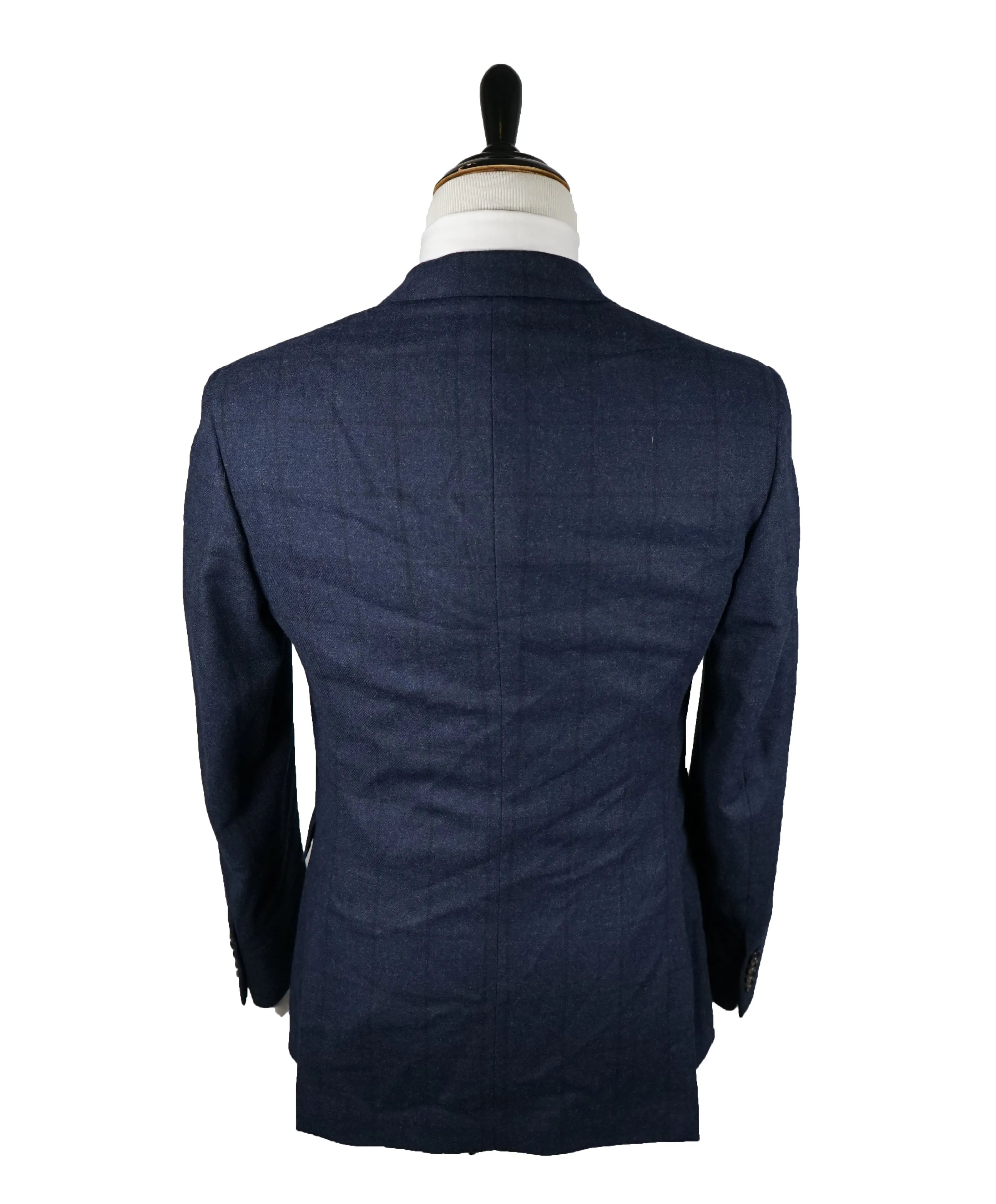 RALPH LAUREN BLACK LABEL - 2-Button Plaid Cashmere Blend “Nigel” Blazer - 40R