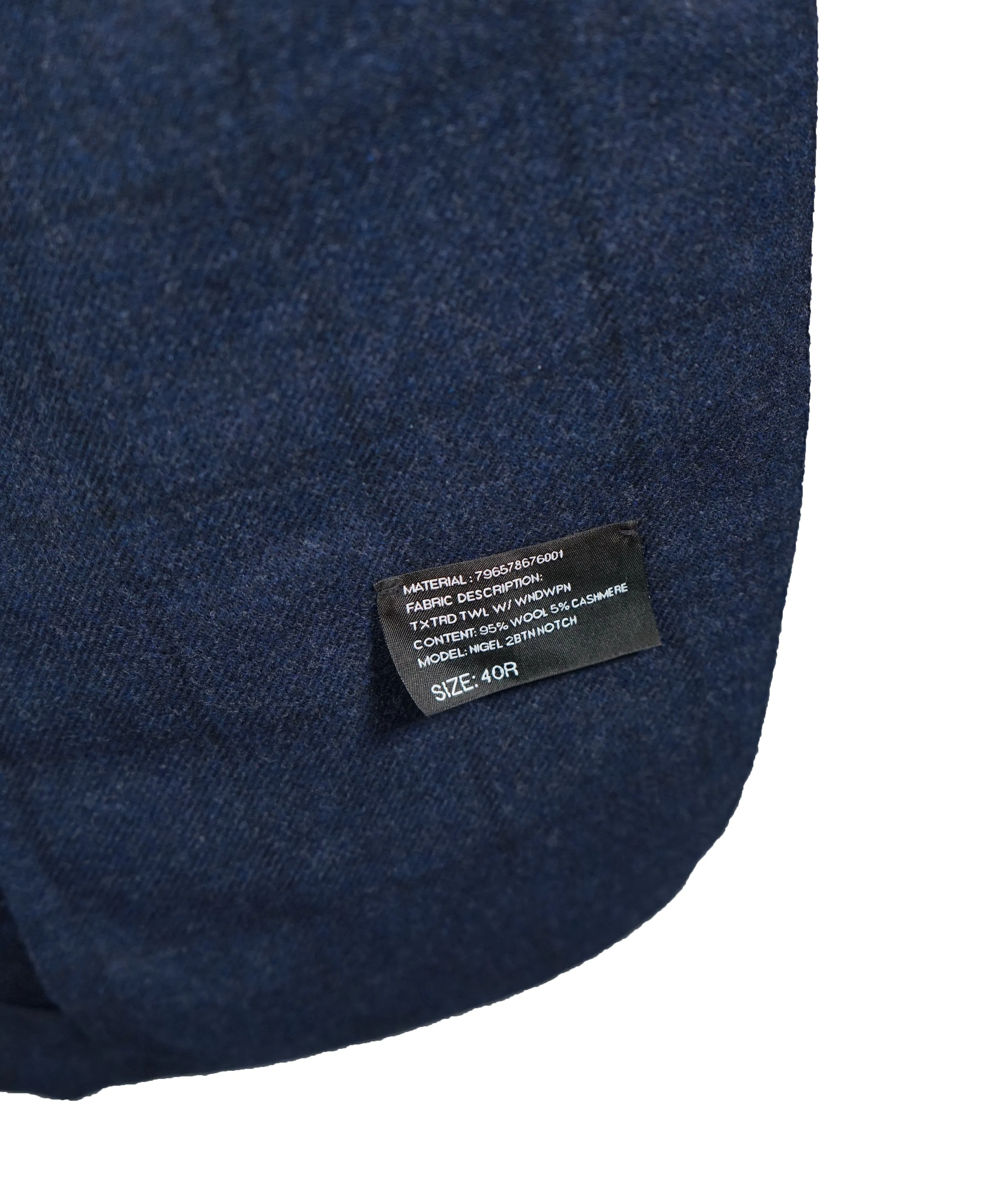 RALPH LAUREN BLACK LABEL - 2-Button Plaid Cashmere Blend “Nigel” Blazer - 40R
