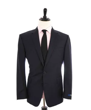 RALPH LAUREN BLUE LABEL - *POLO* Blue Textured Notch Lapel Blazer - 46R