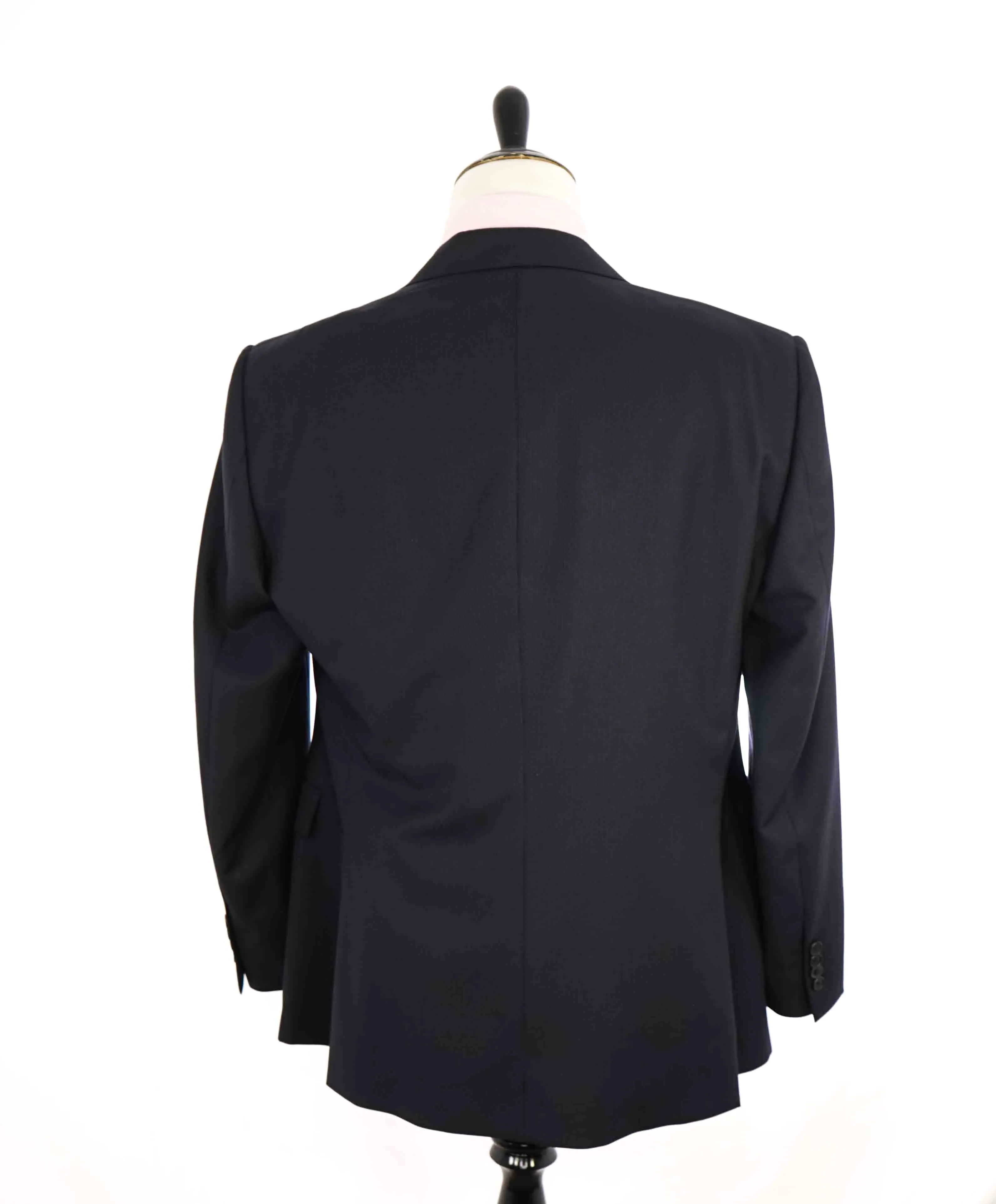 RALPH LAUREN BLUE LABEL - *POLO* Blue Textured Notch Lapel Blazer - 46R