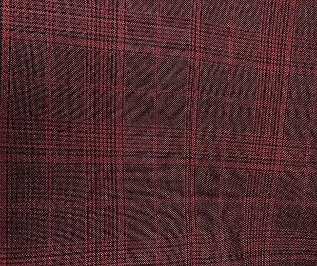 Renaissance Collection - Regular Fit 3 Piece Suit Burgundy